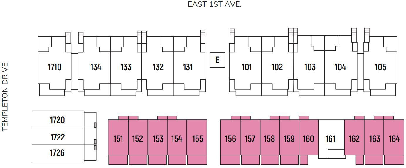 Unit location within the building